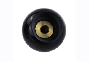 Ford Mustang Shift Knob - Ford Racing - GT350 6-Speed, Gloss Black, 2 in. Diameter - Black - `15-`19